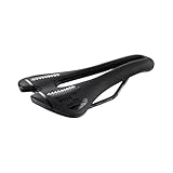 Selle San Marco ASPIDE Short Dynamic - Sella Bicicletta Strada, Leggera, Foro Anatomico, Telaio Resistente in Manganese - Taglia S3, Nero