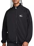 NIKE Air Training Jacket, Felpa a Giacca in Tessuto Tecnico da Uomo (IT, Testo, M, Regular, Regular, Nero)