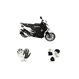 COMPATIBILE CON PIAGGIO BEVERLY 300-400 HPE 2021 21 COPRIGAMBE R224-X TERMOSCUD TUCANO URBANO SPECIFICO PER SCOOTER COPERTA TERMICA IMPERMEABILE INTERNO IN ECOPELLICCIA ESTERNO IN NYLON