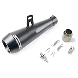 Terminale Di Scarico Per Moto Per Kawasaki Per Ninja Per Z250 Per Z800, Racing, Tubo Dritto, Parti Di Modifica Scarico Moto Tubo(Colore 11)