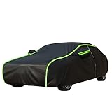 LSDRALOBPOI Telo Copriauto per Peugeot 407 berlina 2004-2011, copriauto Impermeabile copriauto Quattro Stagioni(Color:A)