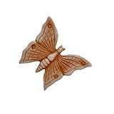 ANTICO MESTIERE Farfalla in Terracotta 10CM APPENDIBILE Decorazione