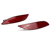 Prevessel 1 Paio di Catarifrangenti per Paraurti Posteriore 265650004R Parti di Ricambio per Megane III Fluence