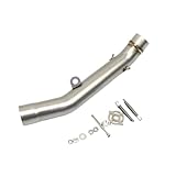 Scarico Moto Fuga Silenziatore Per KAWASAKI Per Z800 2013 2014 2015 2016 Silenziatore Di Scarico Per Moto Tubo Di Collegamento Centrale