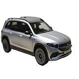 Macchinine in Metallo Pressofuso 1:18 Per Mercedes-Benz Benz EQB 2021 Modello In Lega Argento Grandi Dimensioni Cerchioni Argento Design A 2 Porte Fan Sport Motoristici Corsa