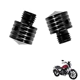 generico 2PCS tappi specchietti moto Compatibile con Keeway K-Light 125,antipolvere accessori tuning(Black)