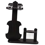 HOLIDYOYO in Violino Portabicchieri Da Banco Ripiano Per Bottiglie Da Bar Organizer Per Vino Per