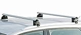 Vdp Barre portapacchi in alluminio CRV107, per OPEL ASTRA H SW, 5 porte, dal 2007-2011, 90 kg, con serratura