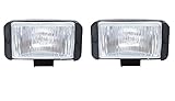 J/J 2x Fari Antinebbia Alogeni Ausiliari Luce Supplementare Fendinebbia 12V Auto Camion Bus 4x4