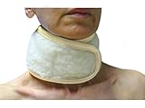Vetrina del Benessere Cervical Belt Fascia Cervicale in 100% Lana Merinos, Collare Cervicale Termico, Scaldacollo, Supporto per Collo e Nuca - Unisex Uomo Donna