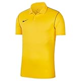 Nike Park 20 Polo, Giallo/Nero/Nero, 10-12 Anni Unisex-Adulto