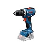 Bosch Professional 18V System Trapano-avvitatore a batteria GSR 18V-65 motore brushless, lunghezza della testa 166, Senza batterie/caricabatterie