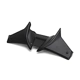 Spoiler anteriore per moto per Honda CB750 HORNET CB 750 Hornet 2023 2024 Sport Downforce Nudo Forntal Spoiler Ala Deflettore (nero assoluto)
