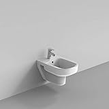 Ceramica Dolomite - Bidet sospeso monoforo Serie Cristallo j4484 Idealstandard Art.J448400 - Bianco, Monoforo, A Magazzino