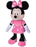 Disney Simba Peluche Minnie, 6315870233, con Abito Fucsia, 61 Cm, + 0 Mesi