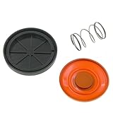 Clynex NUOVO 8200756123, 8200433603 Kit di riparazione del coperchio della valvola PCV con membrana, for NISSAN, for Renault, Kangoo Clio Laguna Megane Scenic K9K Coperchio valvola PCV per auto(Membra