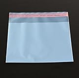 ZHHSUNY 100PCS trasparente Shell PS1 borsa protettiva con aletta e chiusura