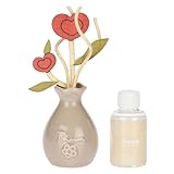 THUN, Diffusore per Ambienti Decorato con Cuore in Porcellana, Idea Regalo per la Casa, 50 ml