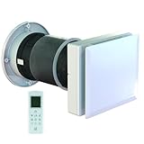 VORTICE HRW40 Mono Evo HCS Ø 160 mm-Recuperatore di Calore con Telecomando,Ventilazione Meccanica Controllata con Estrattore Aria, Scambiatore Aria per Umidità,Installazione Residenziale e Commerciale