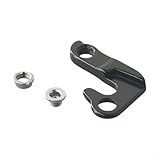 Forcellino per deragliatore Giant Bike in lega di alluminio adatto per serie XTC compreso il modello 131 D127 (nero)