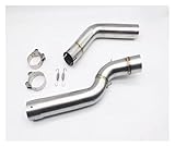 Silenziatore scarico moto Per CBR600RR Per CBR 600RR CBR 600 RR 2005-2020 Slip-on Moto Tubo Di Collegamento Centrale Accessori Sistema Di Fuga
