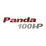 labelbike - Adesivo in resina gel 3D scritta Panda 100 hp emblema auto compatibile con Fiat