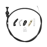 Vkinman Cavo di ricambio per carburatore per Honda TRX350 Rancher 350 2000-2006 Sostituire 17950-HN0-A12 16046-HM5-730 con kit valvola di avviamento a stantuffo