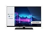 TELEFUNKEN TE32750S38YXD - TV 32 Pollici, LED, HD, DVB-T2, H.265 / HEVC, Nero