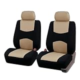 KNAUDMDM Coprisedili Auto, per Peugeot 206 CC (2D) / 207 CC (WD) / 307 CC (3B) Coupé Cabrio Coprisedili Auto Anteriore, Set Copri-Sedile per Guidatore e Passeggero, Accessori Auto Interno,A