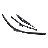 Tergicristalli per 500 500c 500L, Sostituzione per il 2009-2023, Pale del Tergicristallo Posteriore Anteriore 26 più Tergicristalli Pioggia 14 Pollici, Set di 2, Tavola