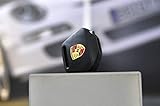 Pezzi di ricambio Porsche testa + luce + stemma, Nero , s