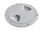 New Marine Coperchio di ispezione rotondo grigio Ø 203/260 mm