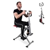 Mobiclinic®, Total Power Body Crunch, Vogatore, Pieghevole, Vitalfit, Stretching e Allenamento Multifunzionale, Display LCD, Carico 100kg, Palestra Domestica, Manubri Regolabili, Base Antiscivolo