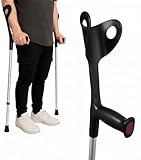 App Life Stampelle Ortopediche (2 unità) Dispositivo Medico di Classe I Regolabili Leggere in Alluminio Anodizzato Coppia Stampella Ortopedica