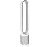 Dyson TP00 Pure Cool 2 in 1 antracite/argento, ventilatore e purificatore d'aria, silenzioso, adatto per camera da letto, persone allergiche, camere fumatori, filtro dell'aria al 99,5% di polvere,