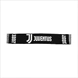 Sciarpa Juventus Juve Ufficiale JACKARD Nera JJ11