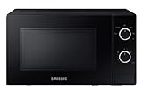Samsung Forno a Microonde a Libera Installazione Cottura Essenziale, MS20A3010AL, Microonde 700 W, 20 L, 44l x 25,9h x 33,7p cm, Nero