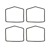 BWBVHRHZY Kit di Riparazione carburatore for Motocicletta Guarnizione ago Galleggiante Parti di Fissaggio Adatte for Honda CB350F Four Deluxe 1972-1974 CB350 CB 350F 350 F(4 PCS)