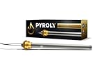 PYROLY Candela di accensione per stufa a pellet compatibile PIAZZETTA/SUPERIOR/JOLLY MEC/INTERSTOVES/INVICTA/MCZ/FREEPOINT/RED/KAUSIFLAM/SKIA
