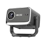 Harewtwy P20 PRO Android 13.0 WiFi6 Proiettore Smart Full HD 1080p Proiettore LED 4K per Home Theater LED Beamer PROYETR Beamer EU Plug