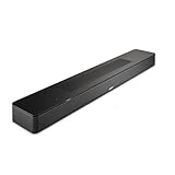 Bose Smart Soundbar Dolby Atmos, il Diffusore soundbar Bluetooth con controllo vocale e Amazon Alexa integrati, compatibile con Assistente Google, Nero
