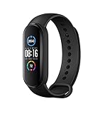 Xiaomi MI Smart Band 5, Schermo 1.1" AMOLED, Touchscreen, con Monitoraggi e Funzioni Sport, Nero [Versione Italiana]