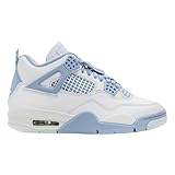 Jordan Air Jordan 4 WMNS DJ0675 200 Shimmer da donna, taglia, Bianco/Alluminio-blu Tinta-olio Verde, 44 EU