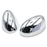 Copri specchietti retrovisori cromati compatibili con Mini Cooper S One R50 R52 R53