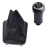 Kakulkomen Pomello del cambio per Opel Zafira B 2005 2006-2014 pomello del cambio pomello del cambio (6 velocità - set R sulla parte superiore)