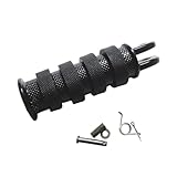 CMGGMKEZDP Pedane per Moto per KEEWAY per K Light 125 202 per K-Light 125 202 QJ 200 Supporto Poggiapiedi Anteriore Sinistro Destro per Moto Pedali Pedane(Anteriore Sinistro)