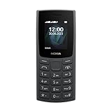 Nokia 105 2023 Telefono Cellulare Dual Sim, Display 1.8" a colori, Carbone (Charcoal) [Italia]