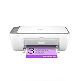 HP DeskJet 2820e 588K9B, Stampante Multifunzione a Getto d'Inchiostro A4 a Colori, Fronte e Retro Manuale, 7,5 ppm, Wi-Fi, HP Smart, 3 Mesi di Inchiostro Instant Ink Inclusi, Bianca