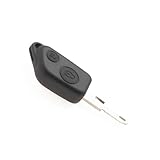 JONGO – Guscio per chiavi con lama compatibile con Peugeot 306 | Custodia per chiavi auto Plip Telecomando 2 pulsanti