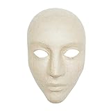 Decopatch AC363O - 1 supporto in cartapesta marrone 11x17x24 cm, maschera viso integrale